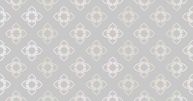 Abstract seamless pattern. Arabic line ornament with geometric shapes. Linear floral ornamental texture. Artistic backdrop in arab orient textile style. vector
