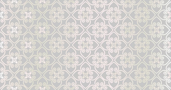 Abstract seamless pattern. Arabic line ornament with geometric shapes. Linear floral ornamental texture. Artistic backdrop in arab orient textile style. vector