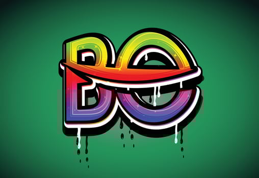 BE Letter Swoosh logo vector
