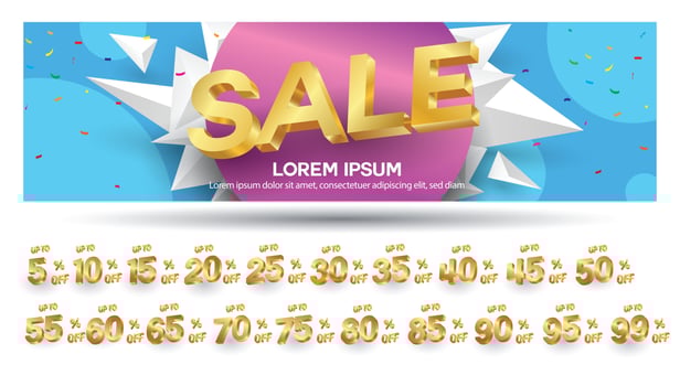 Super Sale poster, banner. Big sale, clearance. Vector illustration