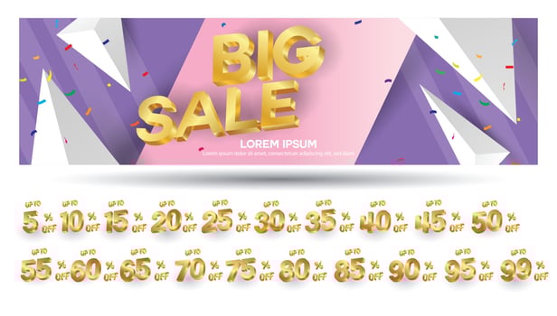 Super Sale poster, banner. Big sale, clearance. Vector illustration