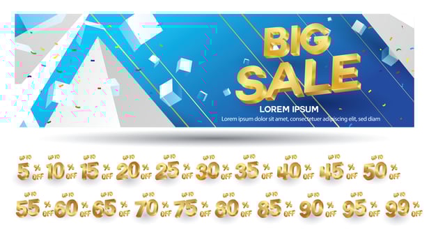 Super Sale poster, banner. Big sale, clearance. Vector illustration