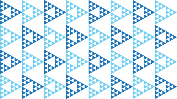 Abstract geometric triangle seamless pattern vector Illustration. Background design template. Light Blue Color Theme.