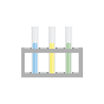 laboratory flask Vector