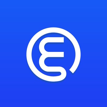 Letter E logo icon design element template. vector illustration