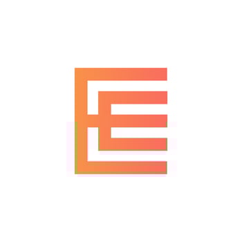 Letter E logo icon design template elements. vector illustration