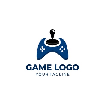 Game Console Logo Design Vector Template