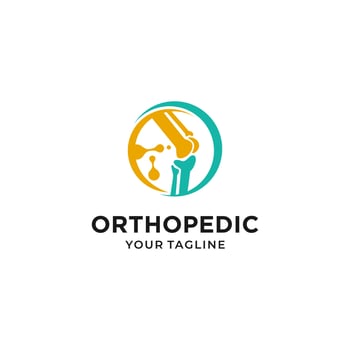 Orthopedic Logo Design Vector Template