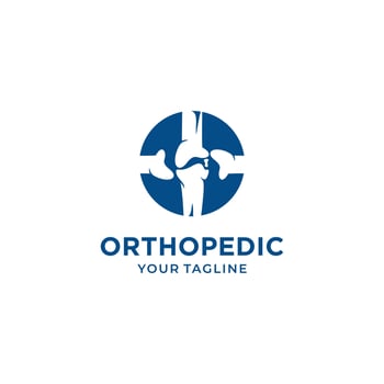 Orthopedic Logo Design Vector Template