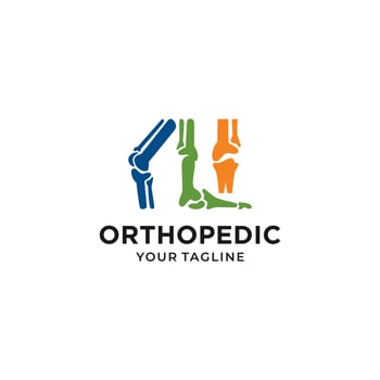 Orthopedic Logo Design Vector Template