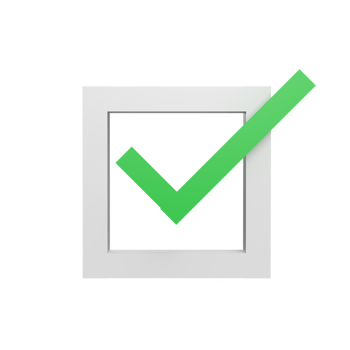 Checklist 3d icon model cartoon style concept. render illustration png