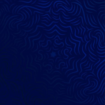Luxury blue design with dark background. Abstract vector illustration.