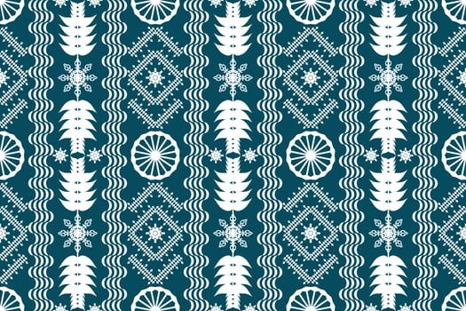 Beautiful embroidery.geometric ethnic oriental pattern traditional.Aztec style,abstract,vector,illustration.design for texture,fabric,clothing,wrapping,fashion,carpet,print. vector