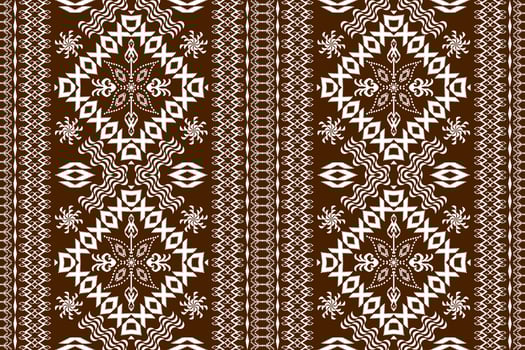 Beautiful embroidery.geometric ethnic oriental pattern traditional.Aztec style,abstract,vector,illustration.design for texture,fabric,clothing,wrapping,fashion,carpet,print. vector
