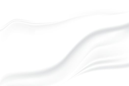 white cloth texture wave grey shadow soft. crumpled fabric background. illustration vector