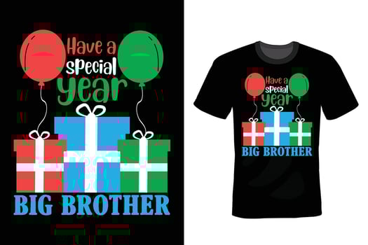 Birthday T shirt design, vintage, typography vector