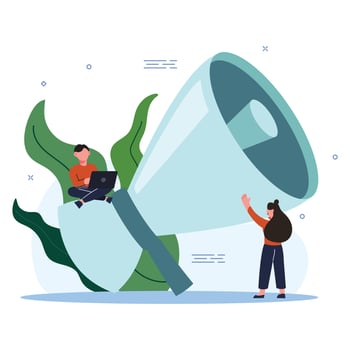 People concept. Vector illustration of grow up, idea concept, business presentation and marketing material