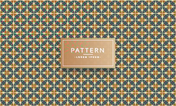 circle geometric pattern vector