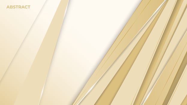 Luxury Abstract background in gold color design vector