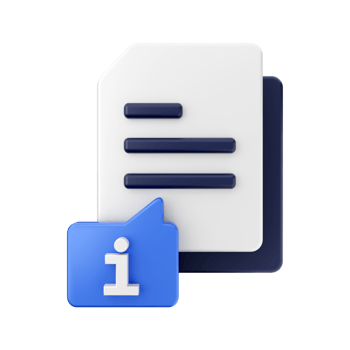 3d Document File Icon Illustration png
