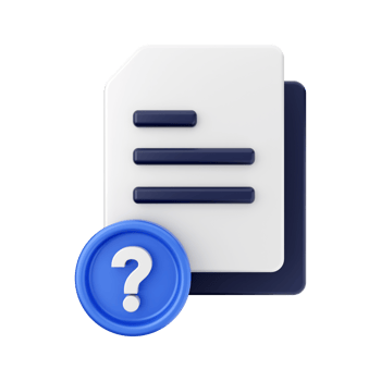 3d Document File Icon Illustration png