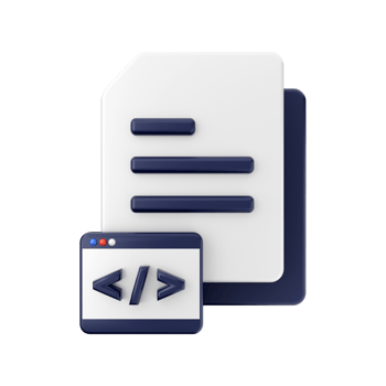 3d Document File Icon Illustration png