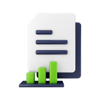 3d Document File Icon Illustration png