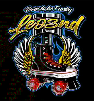 roller skates vector