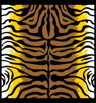 tiger pattern vector
