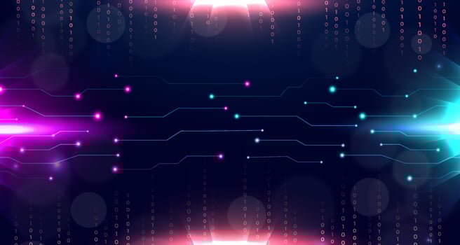 Modern Technology Light Background vector