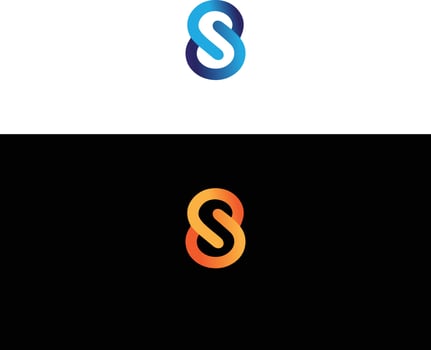 Creative S Business Modern Company Logo Design Template. vector