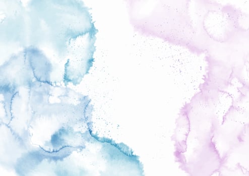 pastel coloured hand painted watercolour background vector