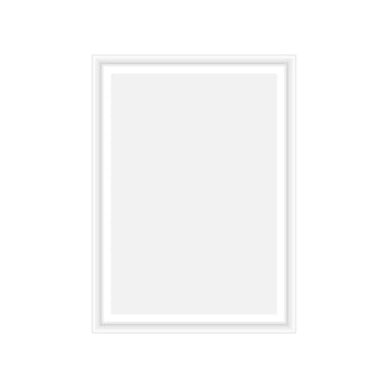 Realistic white frame Modern business card. Vector abstract graphic design. Creative abstract background. Abstract modern graphic element. Creative image. Vector illustration