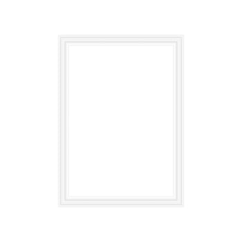Realistic white frame Modern business card. Vector abstract graphic design. Creative abstract background. Abstract modern graphic element. Creative image. Vector illustration