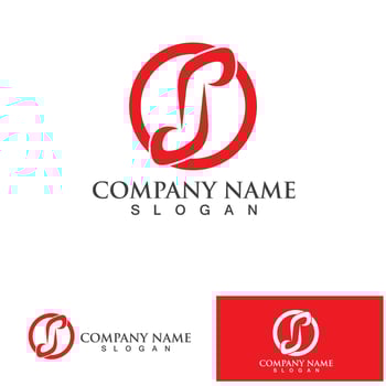 S Business corporate letter logo design vector. vector