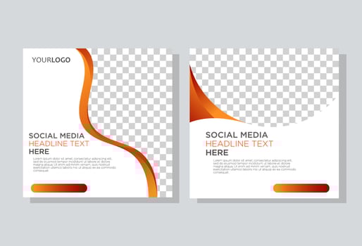 Minimalist social media post, perfect for your business, re-editable, vector eps 10