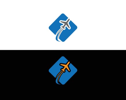 Travel logo and icon design template. vector