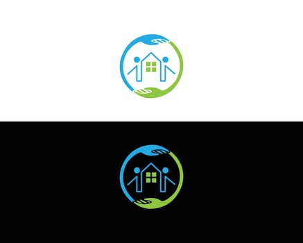 Real estate logo design template ,House And Building logo design concept Vector