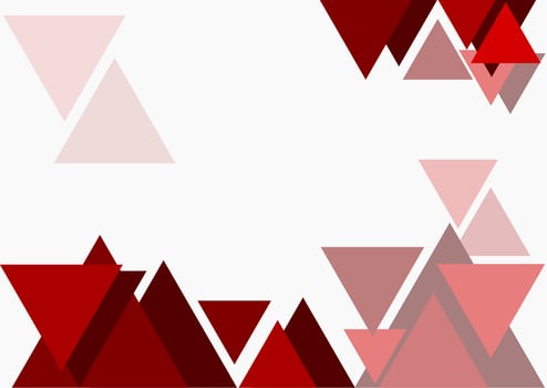 Editable Vector of Abstract Triangles for Text Background