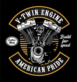 v-twin engine new vector