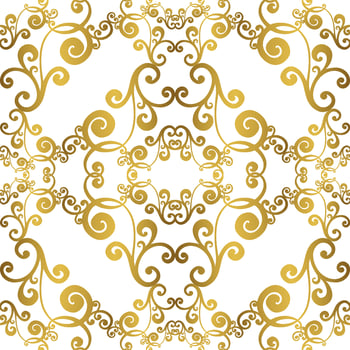 Vector damask vintage baroque ornament. Retro pattern antique style acanthus. Seamless pattern