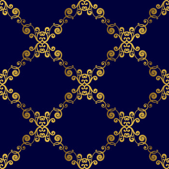 Vector damask vintage baroque ornament. Retro pattern antique style acanthus. Seamless pattern