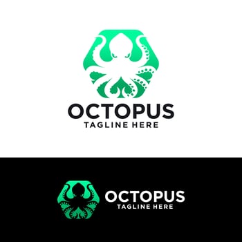 Octopus Logo Vector Template
