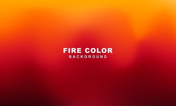 Fire color minimalist abstract background. Blurred color background vector