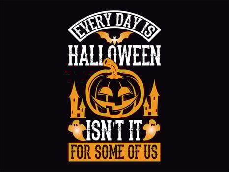 Halloween t-shirt design file vector