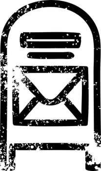 mail box icon vector