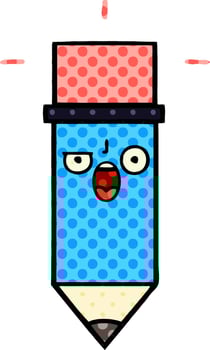 comic book style cartoon pencil vector