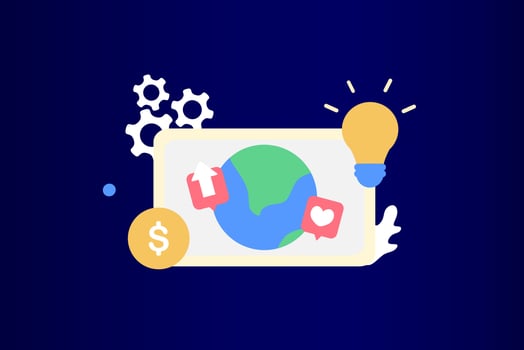 Business trend analysis and project promotion of new business trends concept. Analyst forecasting future web template. Data analysis, stock market analytics, trader, broker. Flat vector illustration.