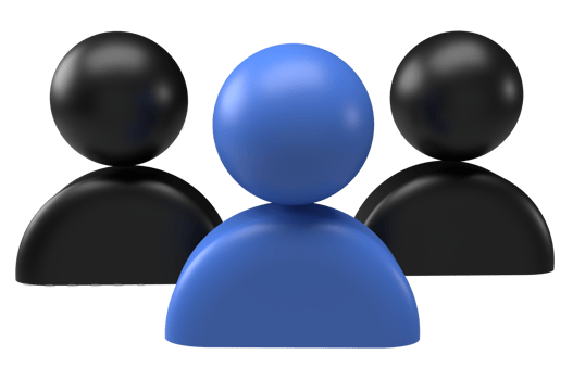 social network icon 3d render png