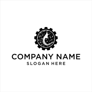 Women tech logo vector